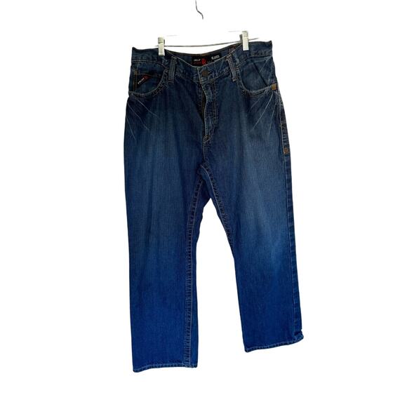 Ariat FR M4 Relaxed Basic Boot Cut Jean Work Pant Low Rise Flint Mens 36 x 30